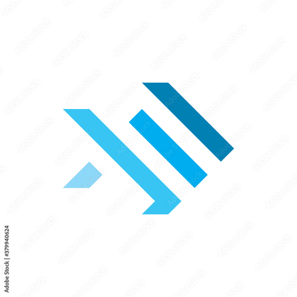 Modern fish logo design vector Modern fish logo design vector