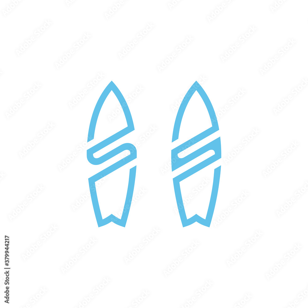 Surf , surfing, surfboard logo design vector Surf , surfing, surfboard logo design vector