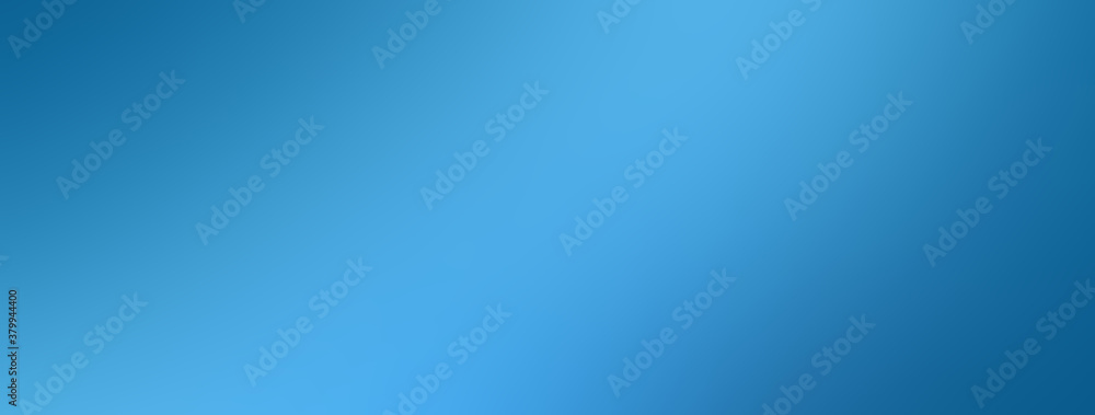 Blue gradient abstract banner background - obrazy, fototapety, plakaty 