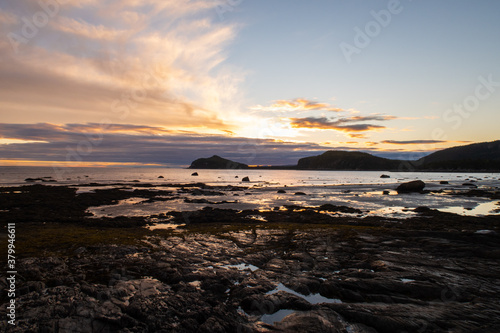 Beautiful coastal view in the Bic national park  Canada