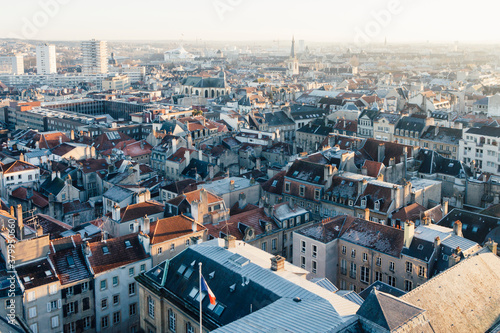 Metz cityscape, France.