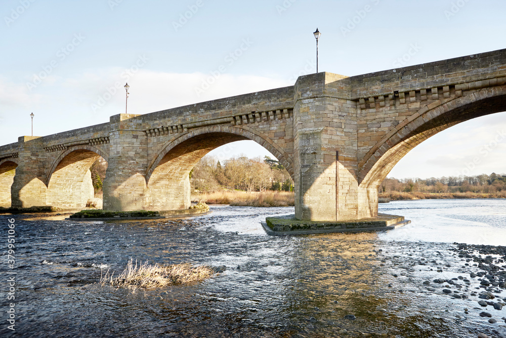 Bridge over a river Bridge over a river