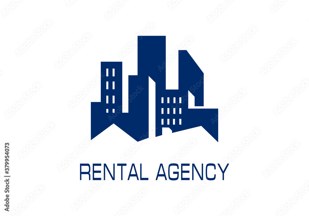 Real estate rental agency banner