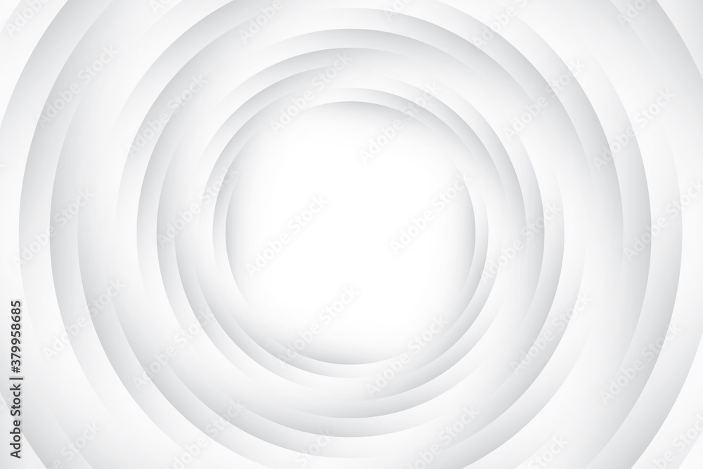 Obraz premium Abstract geometric white and gray color background. Vector, illustration. 