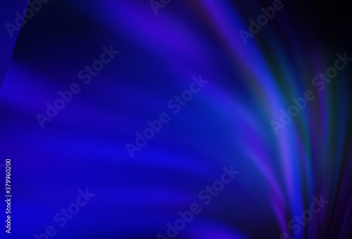 Dark BLUE vector glossy abstract backdrop. Shining colored illustration in smart style. Background for a cell phone.