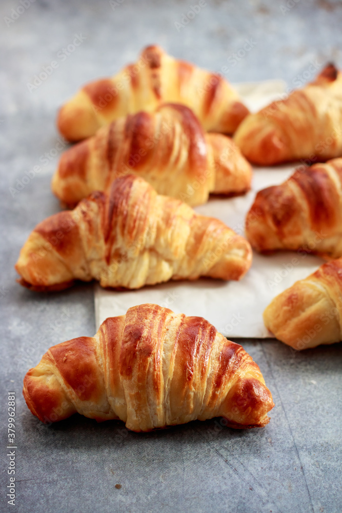 Fresh baked croissant Fresh baked croissant