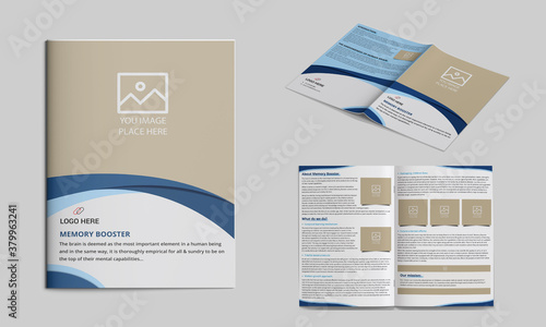 Corporate bifold brochure for your business.