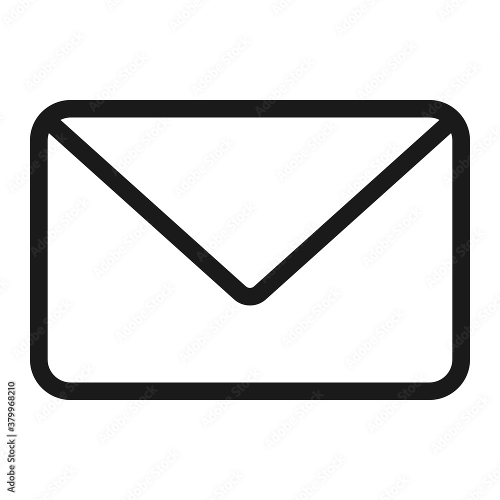 Pixel perfect inbox mail message letter icon. vector illustration Pixel perfect inbox mail message letter icon. vector illustration