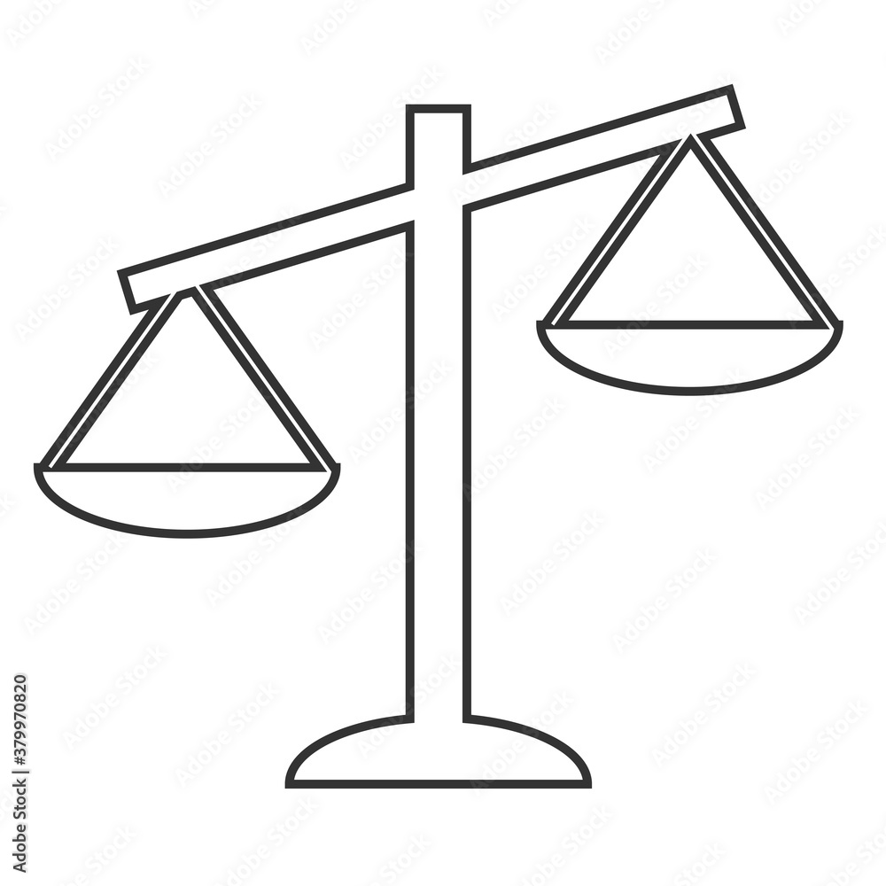 Hanging scales linear icon. Vector icons from the business collection. Hanging scales linear icon. Vector icons from the business collection.