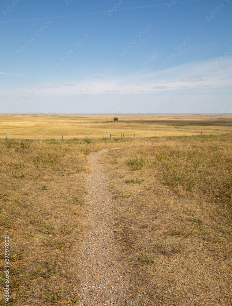 Obraz premium The Great Plains landscape in South Dakota