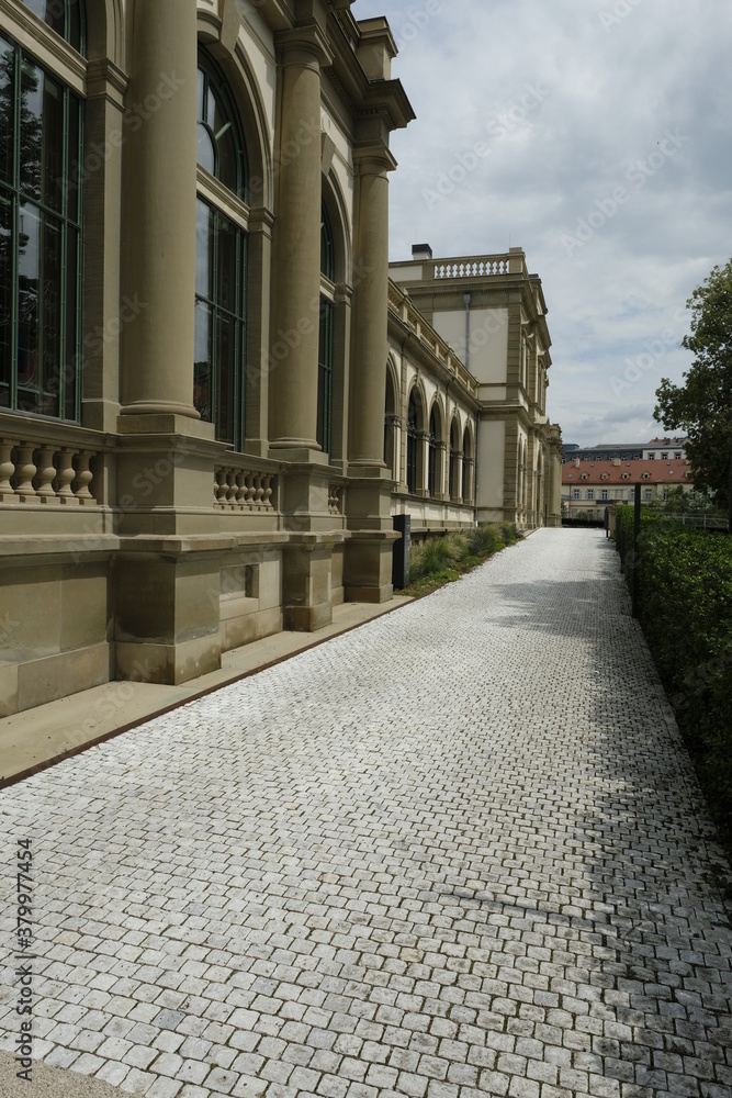 Kurpark im Staatsbad Bad Kissingen, Unterfranken, Franken, Bayern, Deutschland