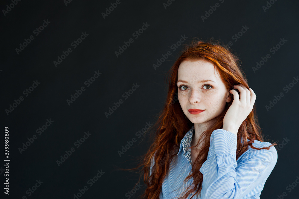Red-haired girl Red-haired girl