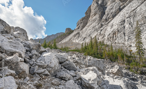 Cory Pass and Gargoyle Valley in Banff National Park, Alberta, Canada