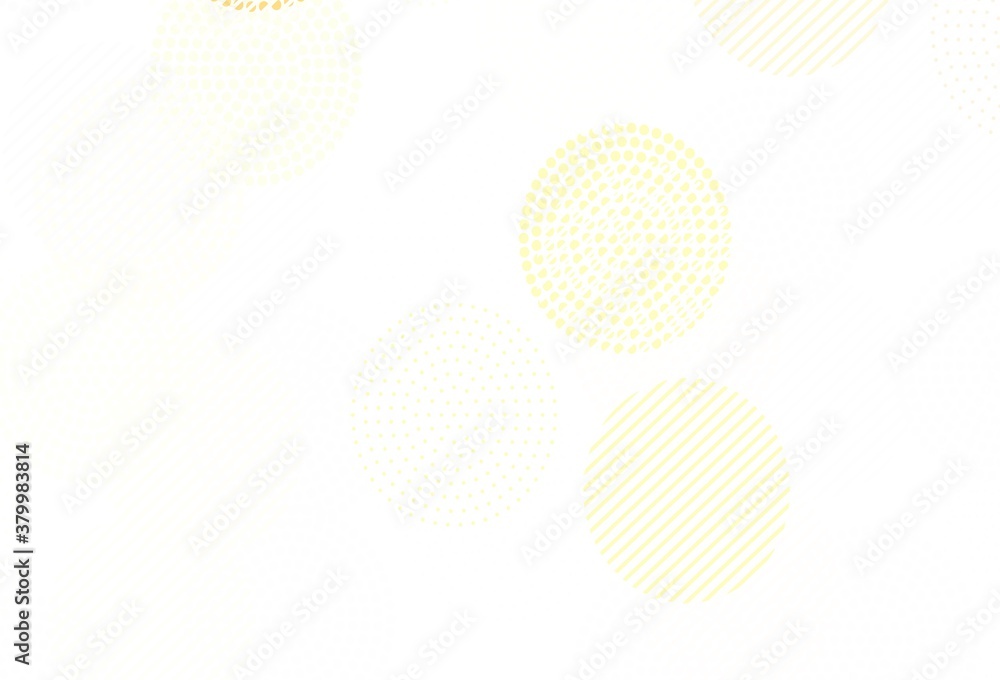 Light Orange vector template with circles. Light Orange vector template with circles.