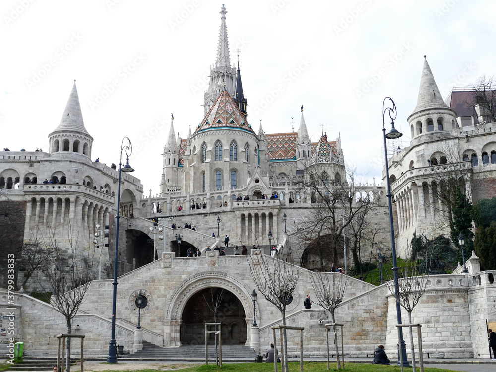 Matthias Church and Fishermen's Bastion are among the top attractions of Budapest. Situated in the Buda Castle area.