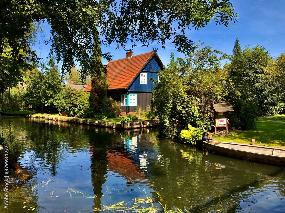 Obraz premium Spreewald in Lübbenau / Lehde (Brandenburg)
