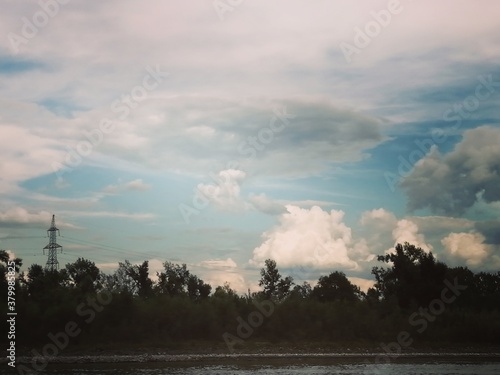 time lapse clouds