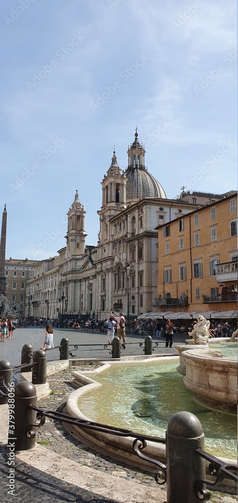 Fototapeta premium church in the center