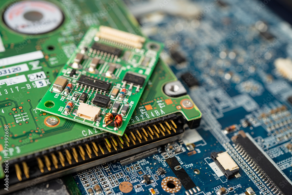 E-waste electronic, computer circuit cpu chip mainboard core processor electronics device, concept of data, hardware, technician and technology.. E-waste electronic, computer circuit cpu chip mainboard core processor electronics device, concept of data, hardware, technician and technology..
