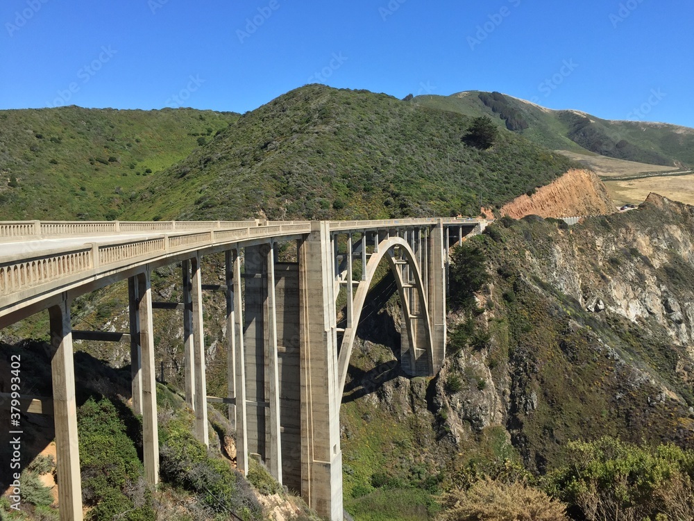bixby bridge over the river bixby bridge over the river