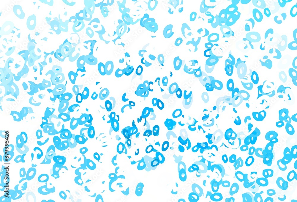 Light Blue, Red vector layout with circle shapes. Light Blue, Red vector layout with circle shapes.
