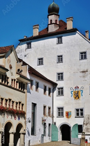 Wil, Ostschweiz, historische Altstadt, Hof zu Wil photo