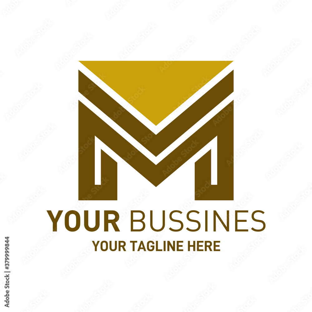 Naklejka premium Beautiful M logos, Strong ML letter logos, LM logos template, abstract letter M for Real estate, Flat M abstract M Building monogram logo, Modern M logos icon, Letter M for modern icon