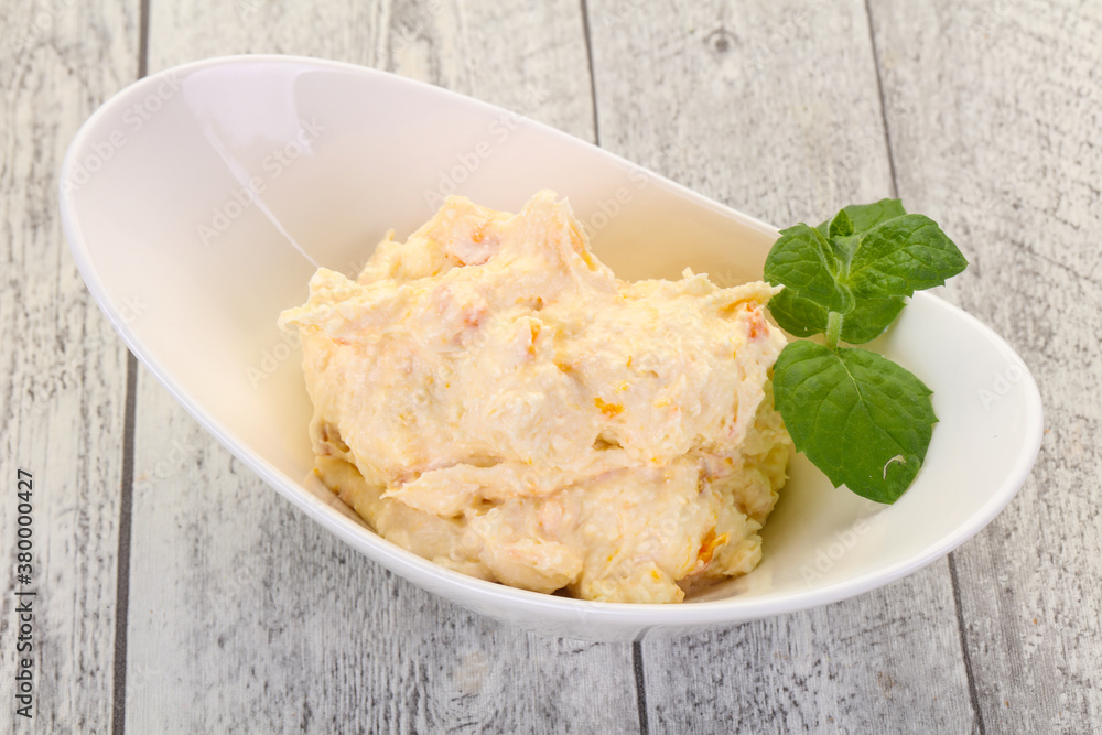 Curd with dry apricot Curd with dry apricot