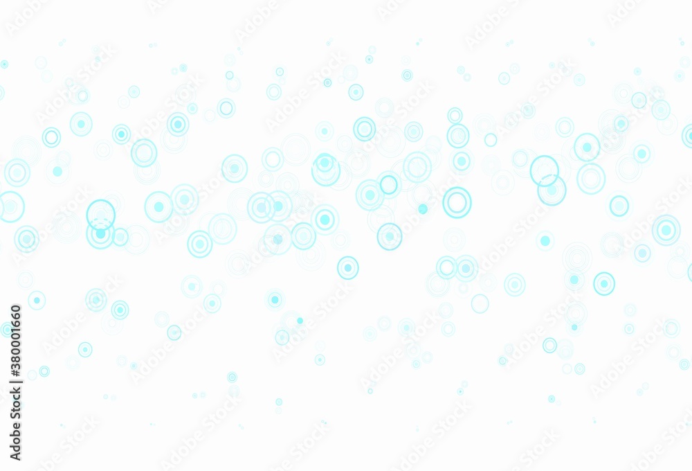 Light Green vector background with bubbles. Light Green vector background with bubbles.