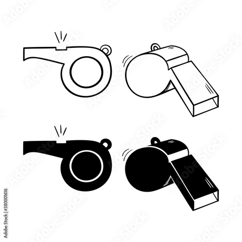 Doodle style whistle
