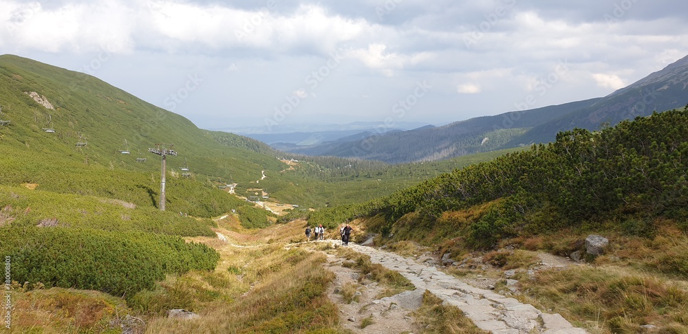 Fototapeta premium view from the mountain