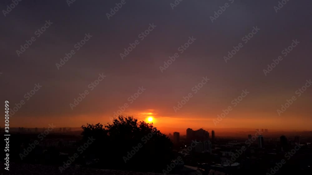 Motion lapse, Panoramic view of Ankara city 4K. Ankara is the capital city of Turkey Motion lapse, Panoramic view of Ankara city 4K. Ankara is the capital city of Turkey