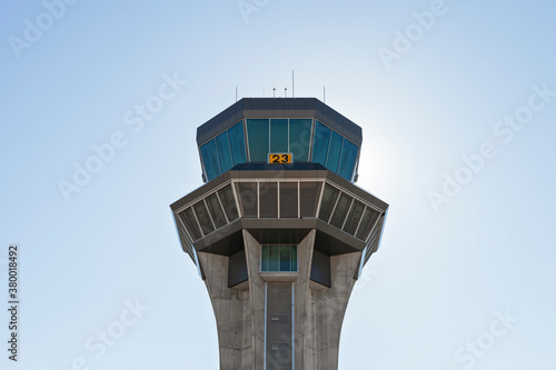 Air Traffic Control Tower Against Sky
