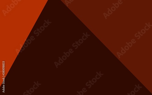 Dark Orange vector abstract polygonal layout. A completely new color illustration in a vague style. Textured pattern for background.