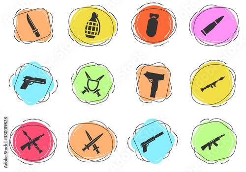 Weapon simply icons
