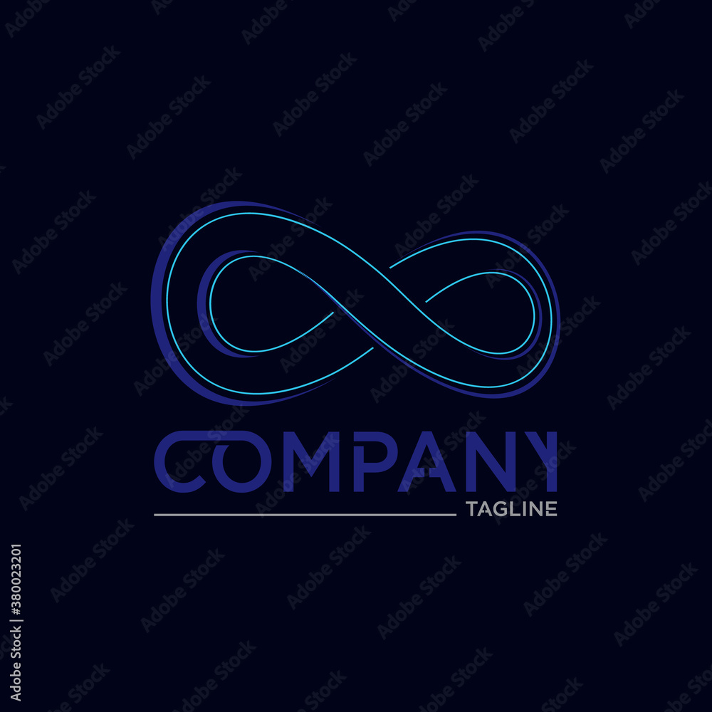 Creative Invinity. logo design vector template Creative Invinity. logo design vector template
