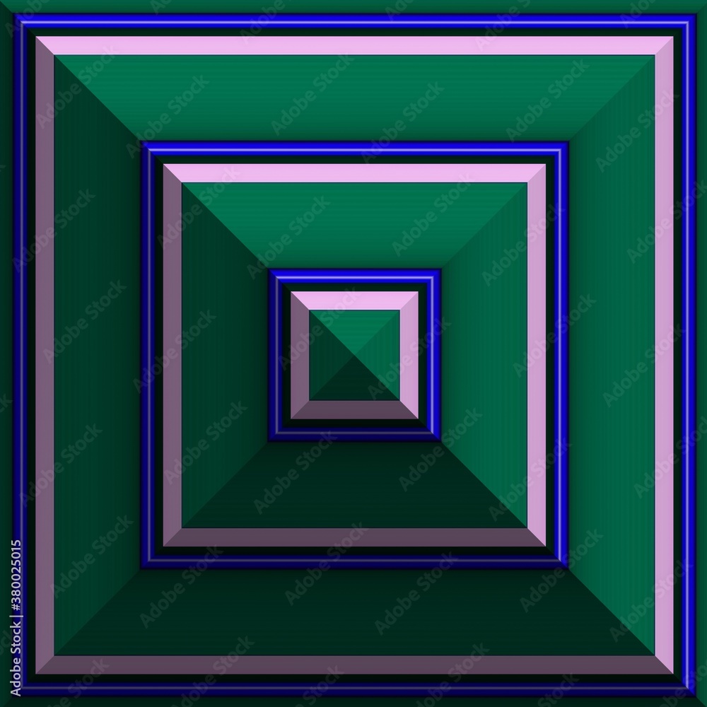 multi-colored squares one in another.
multi-colored squares one in another.