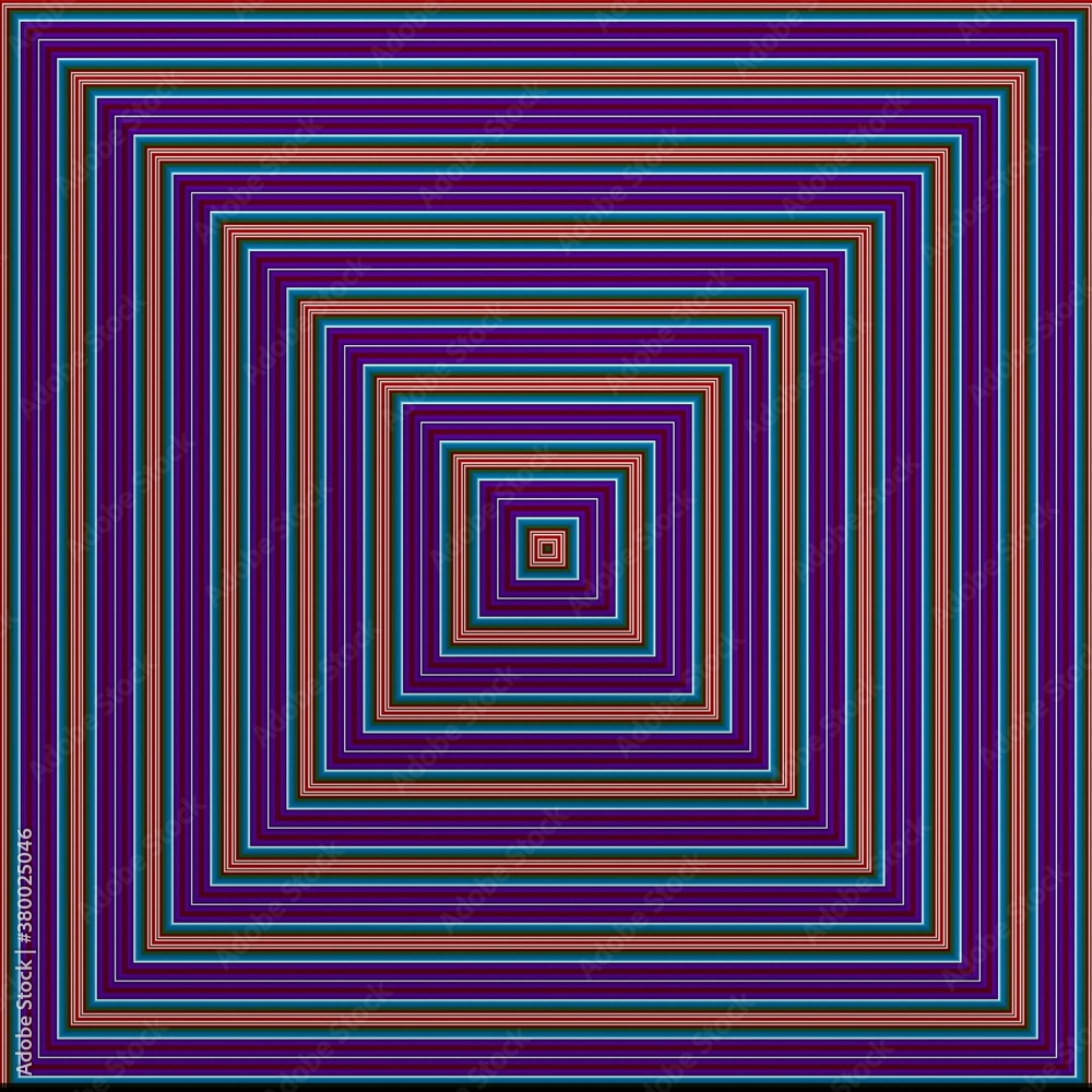 multi-colored squares one in another.
multi-colored squares one in another.