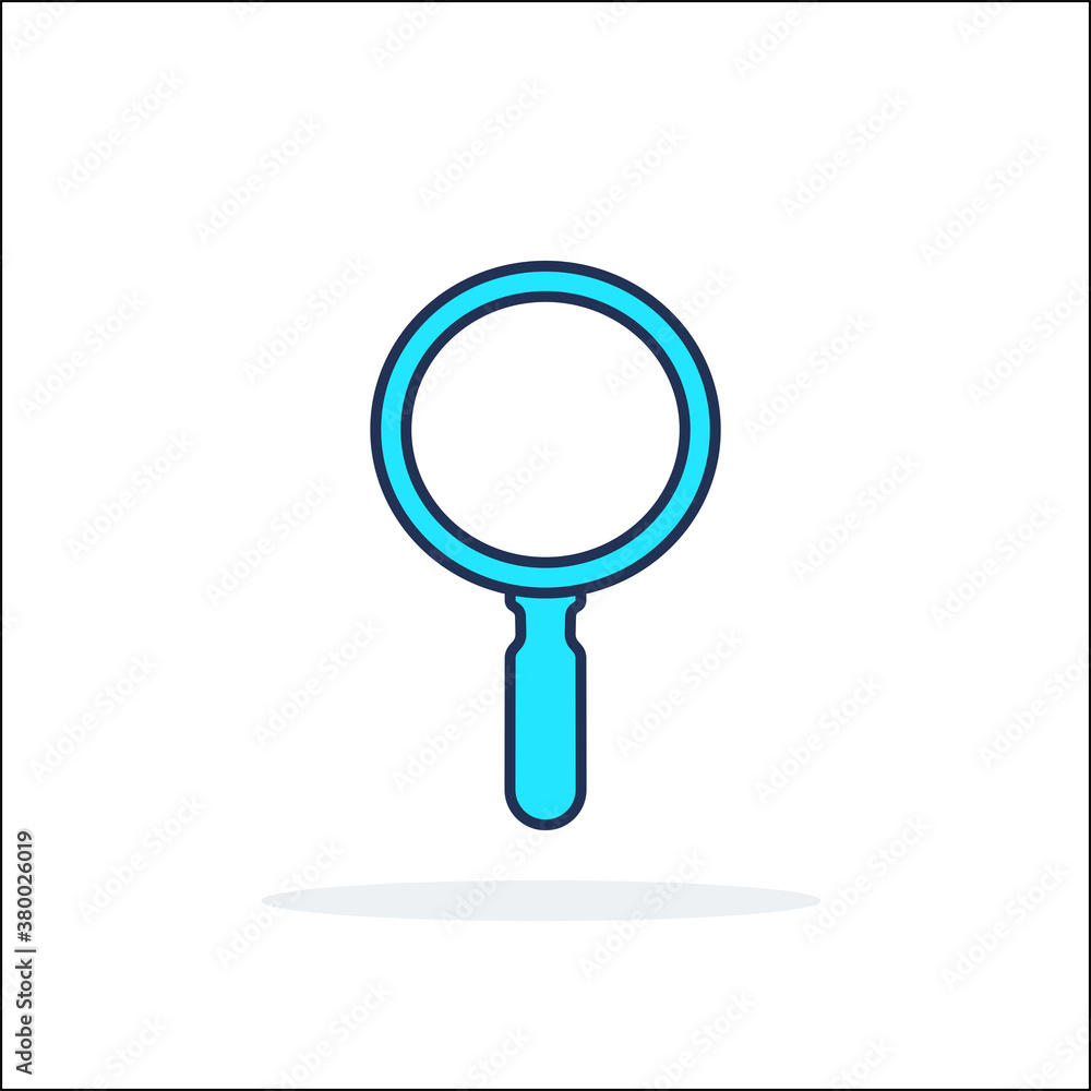 Magnifying glass or search icon Magnifying glass or search icon