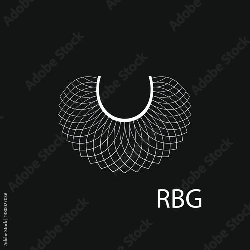 Lace RBG background, banner, poster, sticker, t-shirt design