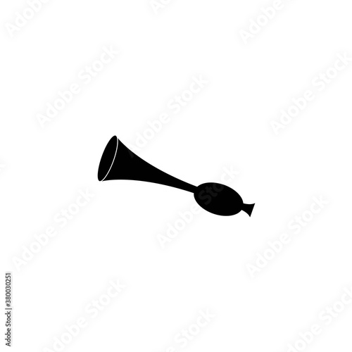 trumpet logo icon vector design