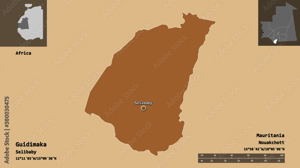 Guidimaka, region of Mauritania,. Previews. Pattern