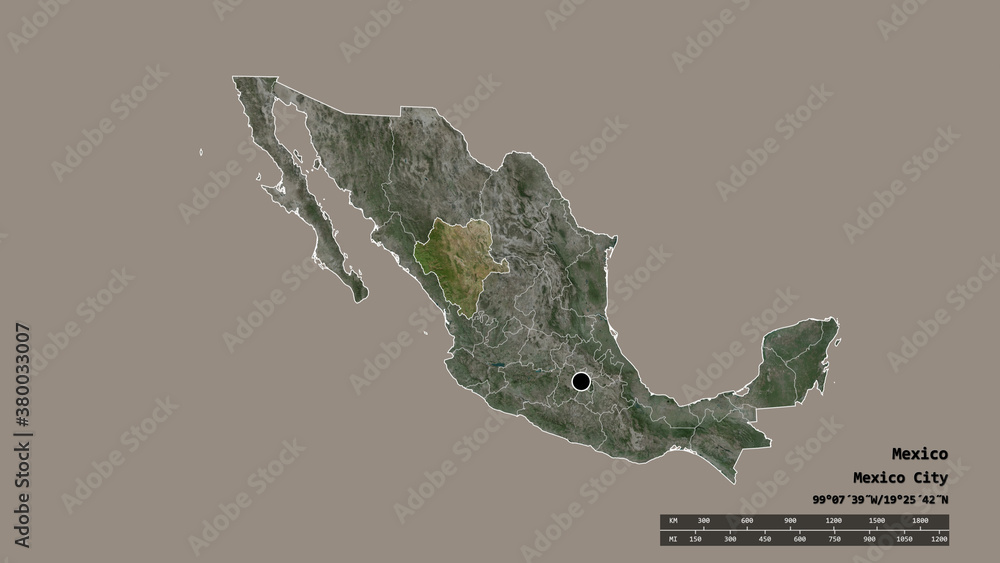 Location of Durango, state of Mexico,. Satellite Location of Durango, state of Mexico,. Satellite