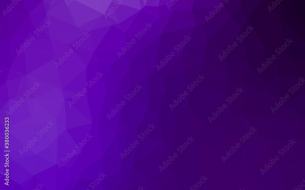 Dark Purple vector abstract polygonal layout. Geometric illustration in Origami style with gradient. Brand new design for your business. Dark Purple vector abstract polygonal layout. Geometric illustration in Origami style with gradient. Brand new design for your business.