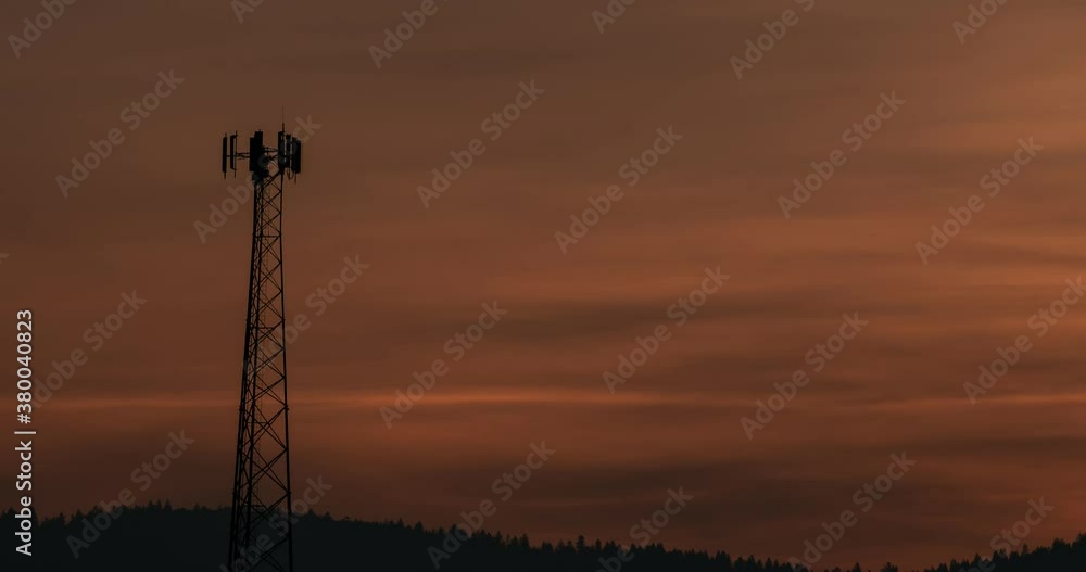Beautiful Clouds in this Cell Tower Sunrise Time-lapse. Beautiful Clouds in this Cell Tower Sunrise Time-lapse.