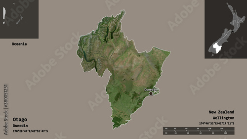 Otago, regional council of New Zealand,. Previews. Satellite