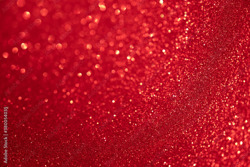 luxury red particle glitter abstract background for happy new year and merry christmas day