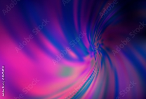 Dark Pink vector blurred and colored pattern. © smaria2015