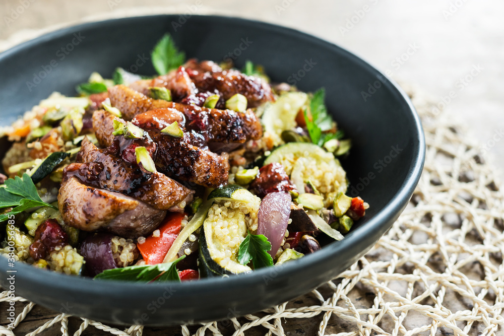 duck breast with strawberry marinade duck breast with strawberry marinade