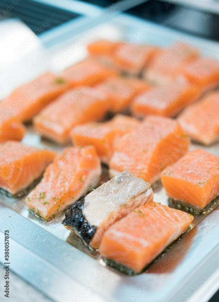 Pickled salmon Pickled salmon